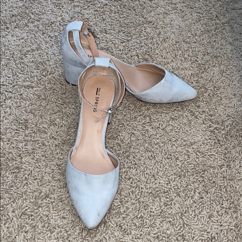 Ankle strap heels